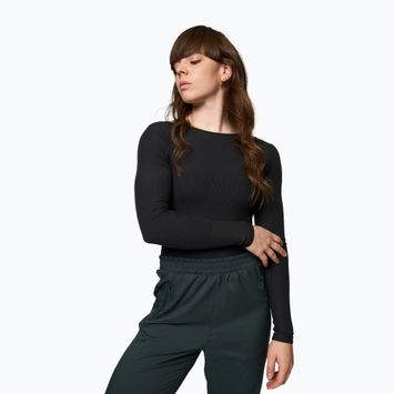 Dámske body Girlfriend Collective Ava Scoop Back black