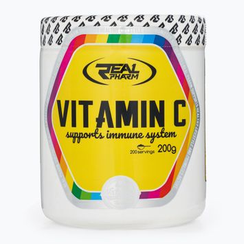 Real Pharm Vitamín C 200 g jahoda/malina