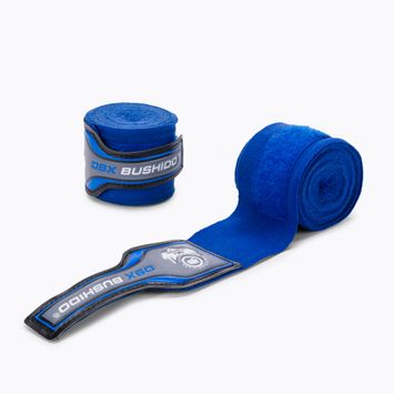 Boxerské bandáže Bushido modré ARH-100010a-BLUE