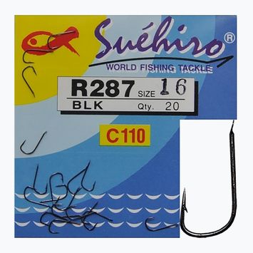 Rybárske háčiky Milo R287 Suehiro čierne 012AM287R A22