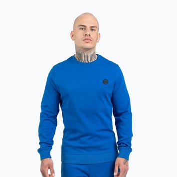 Pánska mikina Pitbull West Coast Tanbark Crewneck Sweatshirt royal blue