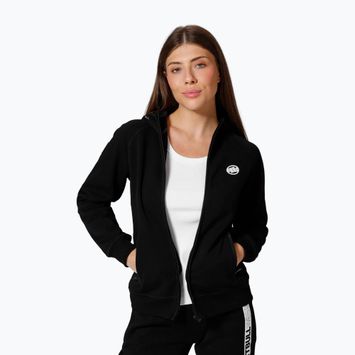 Pánska mikina Pitbull West Coast Fuchsia Hooded Zip black