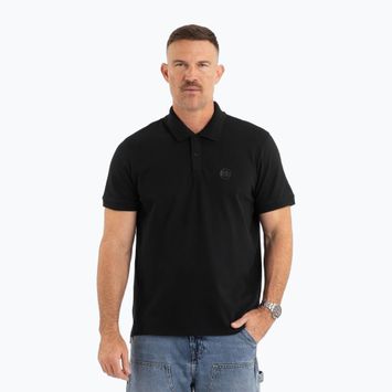 Pánske polo tričko Pitbull West Coast Polo Pique Regular black