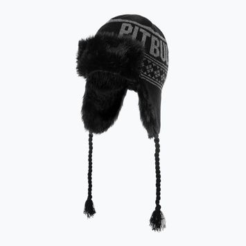 Pánska zimná čiapka Pitbull Beanie Mission Bay black/dark grey