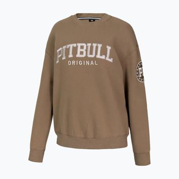 Dámska mikina Pitbull Tyrian Crewneck coyote brown