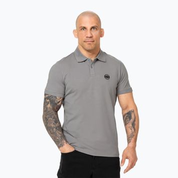 Pánska polokošeľa Pitbull Small Logo grey