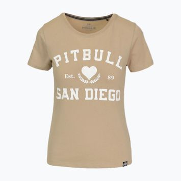Dámske tričko Pitbull Love PB sand