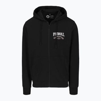 Pánska mikina Pitbull Troublemaker Hooded Zip Sweatshirt black