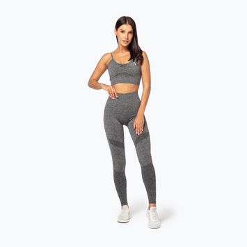 Dámske tréningové legíny Carpatree Vibe Seamless grey/melange