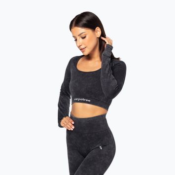 Dámsky tréningový top Carpatree Yasmine Seamless Longsleeves black