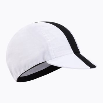 LUXA Classic Stripe baseballová čiapka biela a čierna LULOCKCSW