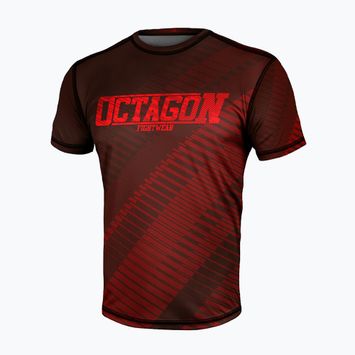 Pánske tričko Octagon Sport Blocks červené