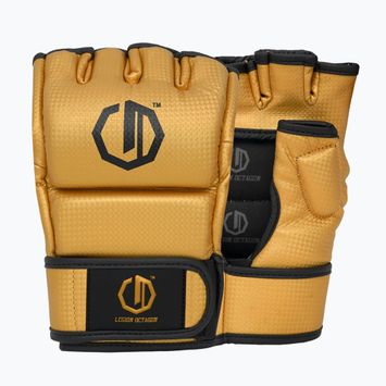 Grapplingové rukavice Octagon Legion Kevlar MMA gold