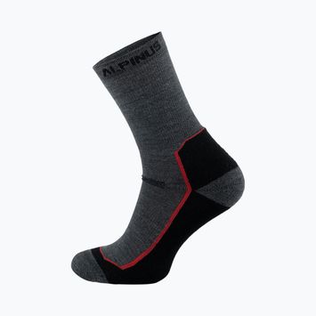 Alpinus Avrill trekingové ponožky black-grey FI18433