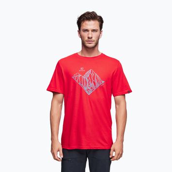 Pánske tričko Alpinus  Skilbrum červené