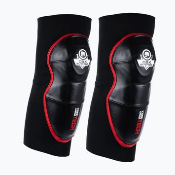 Chrániče kolien DBX BUSHIDO "Warrior" čierna/červená