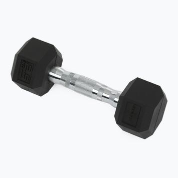 Pogumovaná činka XTREXO Hex HXD25 2,5 kg