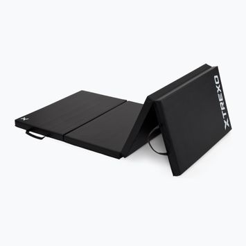 Skladací gymnastický matrac TREXO black