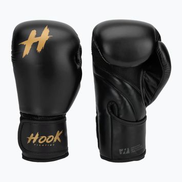 Boxerské rukavice HOOK FIGHTING Ready To Train čierne