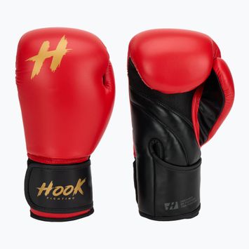 Boxerské rukavice HOOK FIGHTING Ready To Train červené