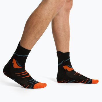 Ponožky KADVA Stride Coolmax 2 páry black/orange