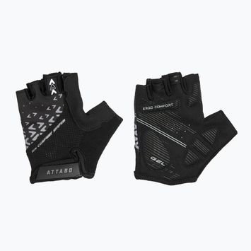 Detské cyklistické rukavice ATTABO Vito JRB gel shock proof black