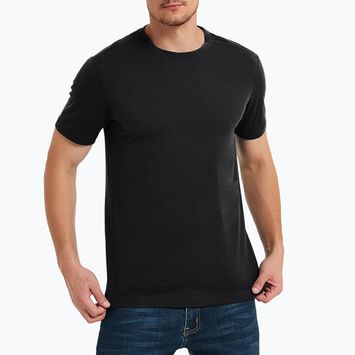 Dámske termo tričko WOOLCANO Merino TEE0547 black