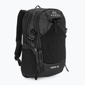 Turistický batoh KADVA vrecko na laptop 25 l čierny