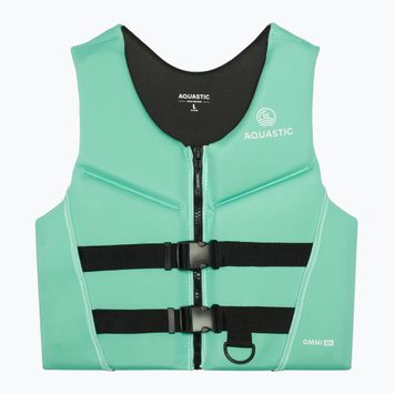 Bezpečnostná vesta AQUASTIC Omni 50N turquoise