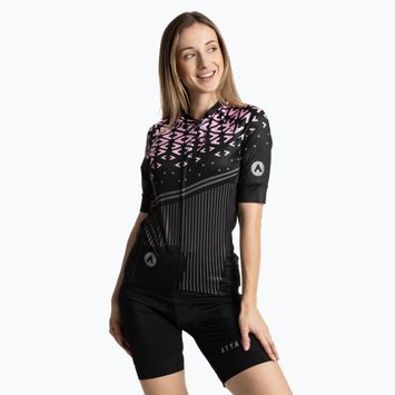 Dámsky cyklistický dres ATTABO Tevi WMNS black/pink