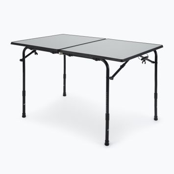 Stolový turistický skladací KADVA CAMPtable veľký pre 4-6 osôb šedý