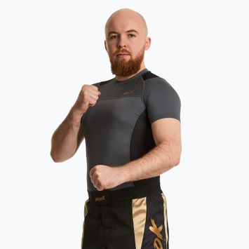 Pánsky Rushguard HOOK FIGHTING Rashguard Base black