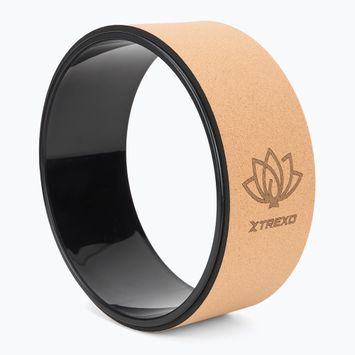 Korková obruč na jogu  XTREXO TXO-B4Z023-NC prírodná