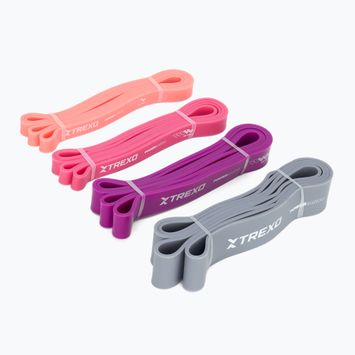Súprava odolných gúm XTREXO TXO-B4Z046-ALL viacfarebná