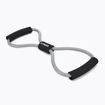 Gumový expandér na cvičenie XTREXO TXO-B4Z058-GY sivý