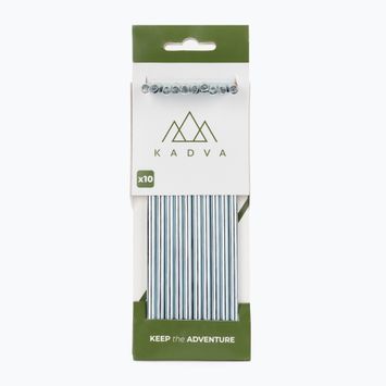 Kolíky do stanu KADVA Herring 10 ks strieborné