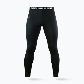 Ground Game Athletic Shadow Čierne tréningové legíny