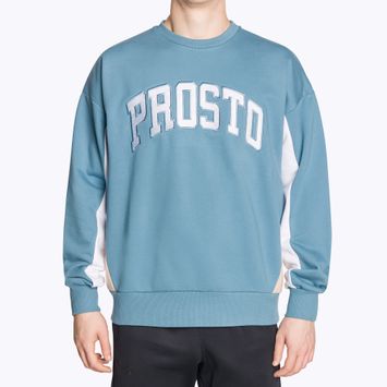 Pánska mikina PROSTO Crewneck Splork blue