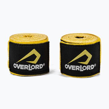Boxerské bandáže Overlord elastické žlté 200001-Y