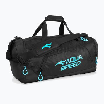 Tréningová taška AQUA-SPEED 43 l čierna/modrá