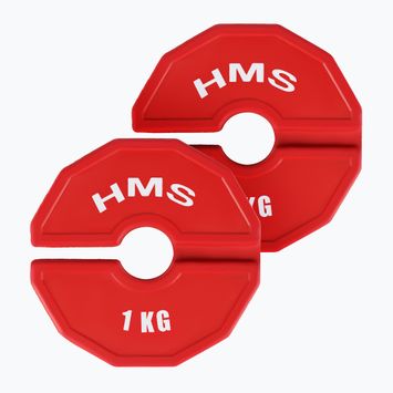 Prídavné kotúče HMS TSN100 2 x 1 kg red