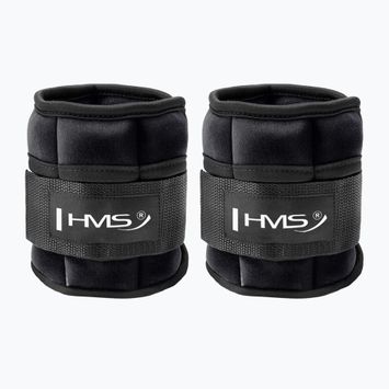Záťaž na členky a zápästia HMS ONK03 1,5 kg 2 ks čierna