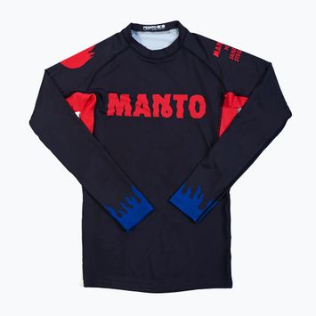 MANTO pánsky chránič Rashguard Night Out black MNR881_BLK