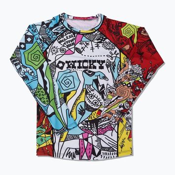 Rashguard  MANTO Wicky s dlhým rukávom multicolour