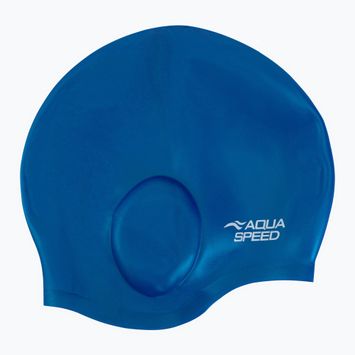 AQUA-SPEED Ušná čiapka 01 modrá 128 plavecká čiapka