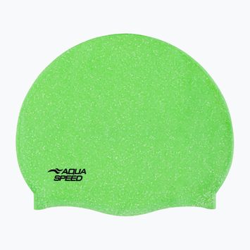 AQUA-SPEED Reco zelená plavecká čiapka