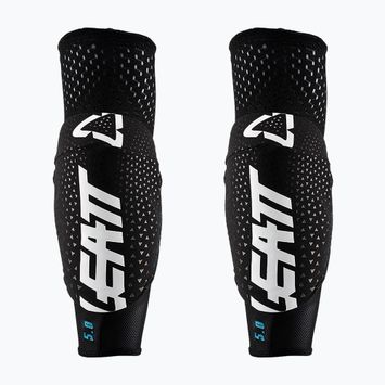 Detské cyklistické chrániče lakťov Leatt 3DF 5.0 Mini white/black