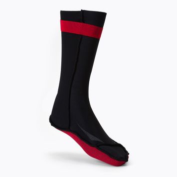 Neoprénové ponožky Zone3 červené/čierne NA18UNSS108