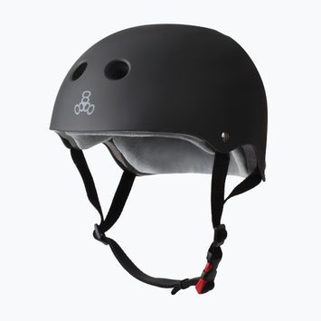 Prilba  Triple Eight The Certified Sweatsaver black matte