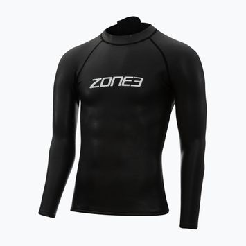 Oteplenie do neoprénu ZONE3 Long Sleeve Under Wetsuit Baselayer black/white